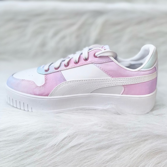 Puma Carina Street Watercolor Women’s Sneakers - Size 9 - Style 401028-01 NWOB - Picture 4 of 10